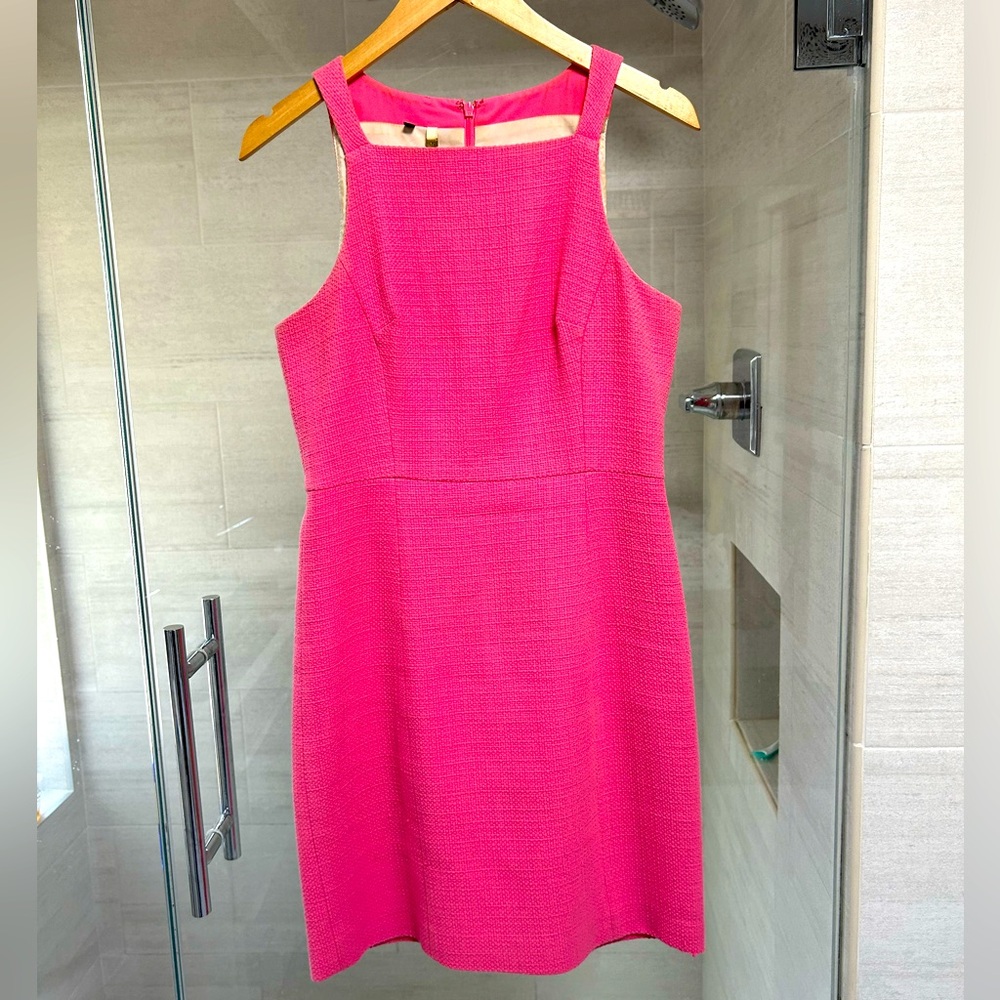 4C pink tweed mini dress, size 6